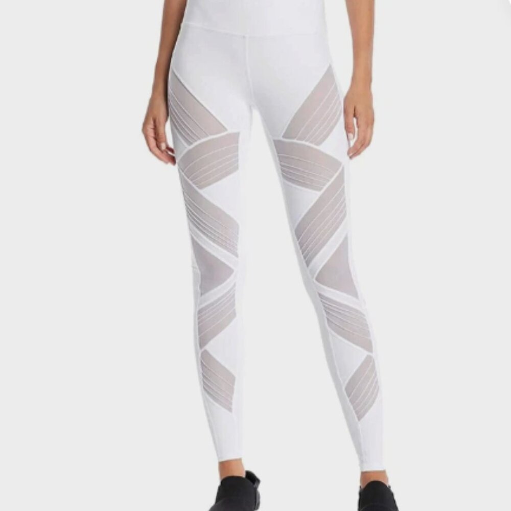 ALO Yoga - High-Waist Ultimate Legging - White Large / L - Picture 3 of 4